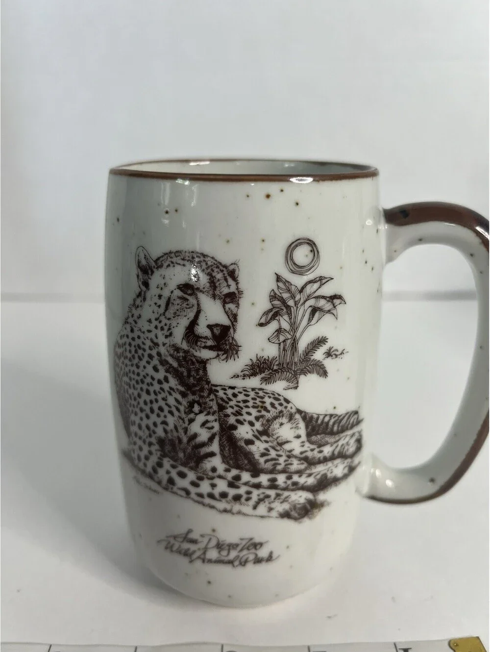 Otagiri GrandMugs San Diego Zoo Wild Animal Park Leopard Steins